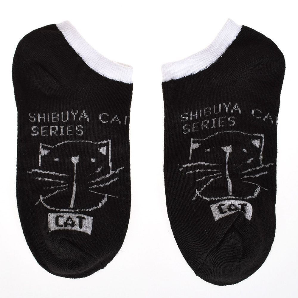 CAT Warm Comfortable Cotton Bamboo Fiber Girl Women's Socks Ankle Low Female Invisible Color Girl Boy Hosier 1pair=2pcs: 6