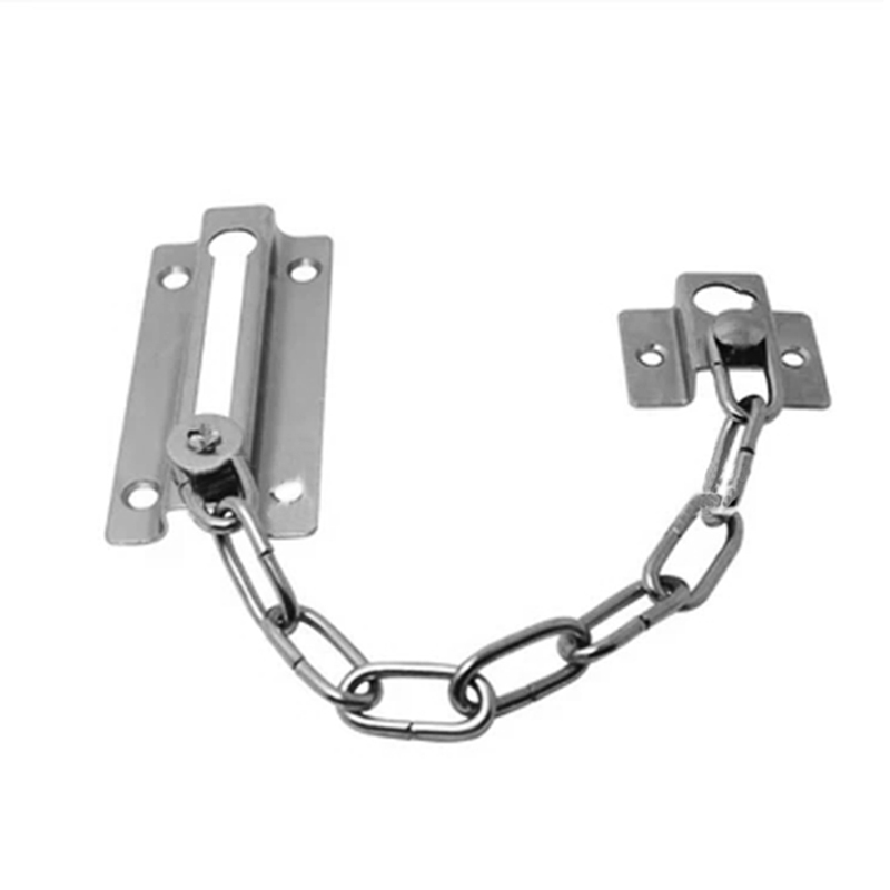 Door Chain Lock Cabinet Locks Safety Security Lock for DIY Home Door Tools with Screws