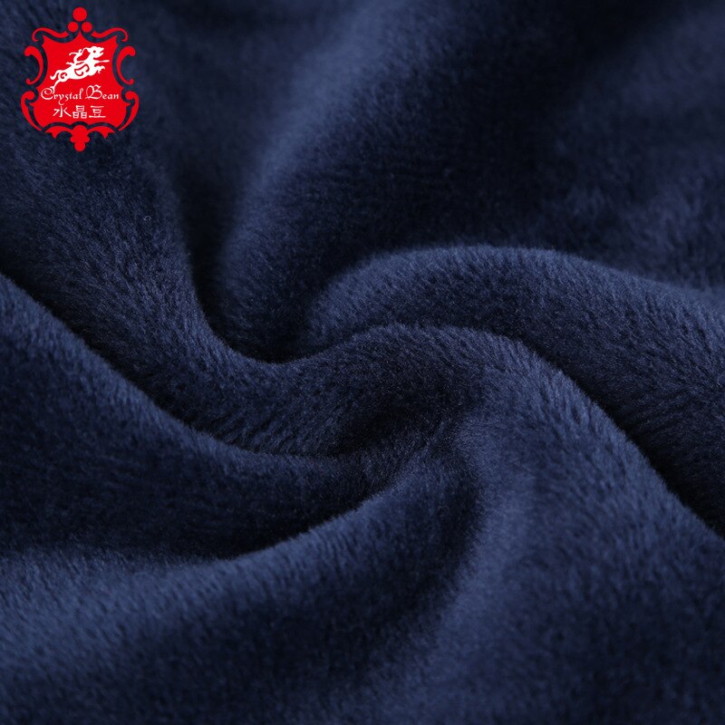 Calzoncillos largos de algodón para hombre, ropa interior térmica, traje grueso de lana y terciopelo con cuello alto, para invierno