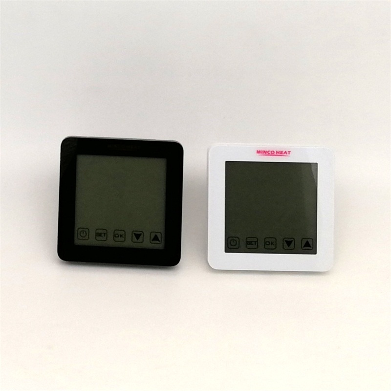 MINCO-termorregulador de calor con pantalla táctil LCD, controlador de temperatura ambiente, termostato para calefacción eléctrica, suelo
