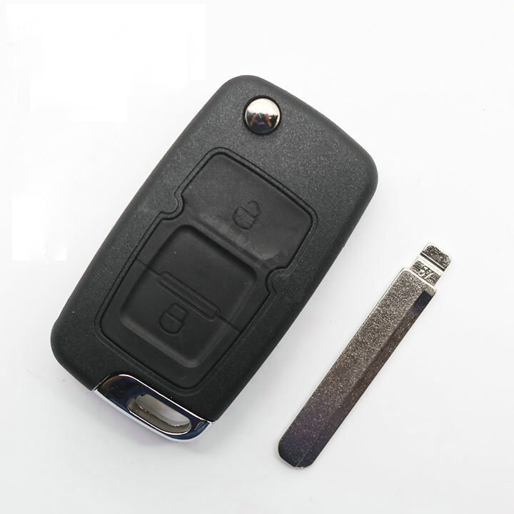 Car Key Remote Shell Left Right Key Blade for Geely Emgrand EC7 GC715 EC718 Englon SC3 SC5 SC7 Free Cruiser GX7 GX718 EC718: 2button left blade