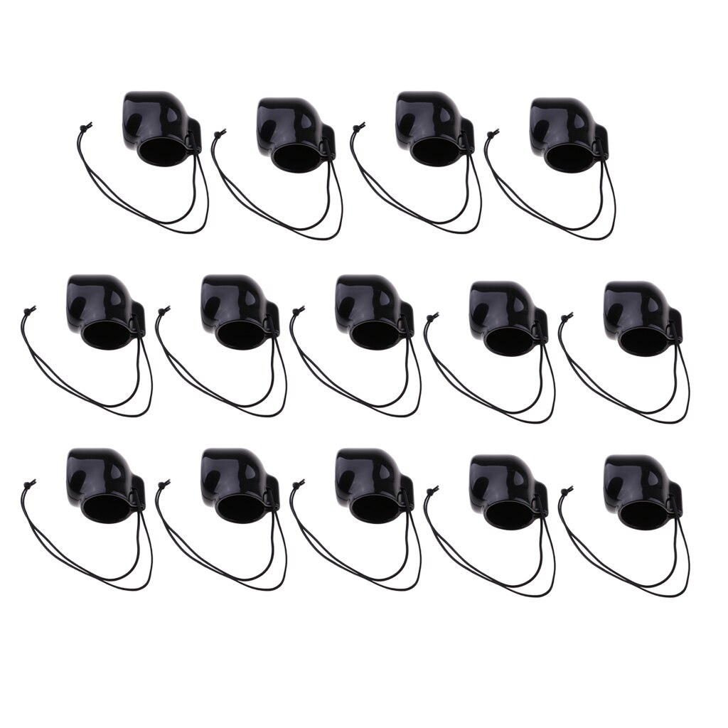 14x Scuba Diving Tank Valve Cover Anti-corrosion Threaded Protect Plug