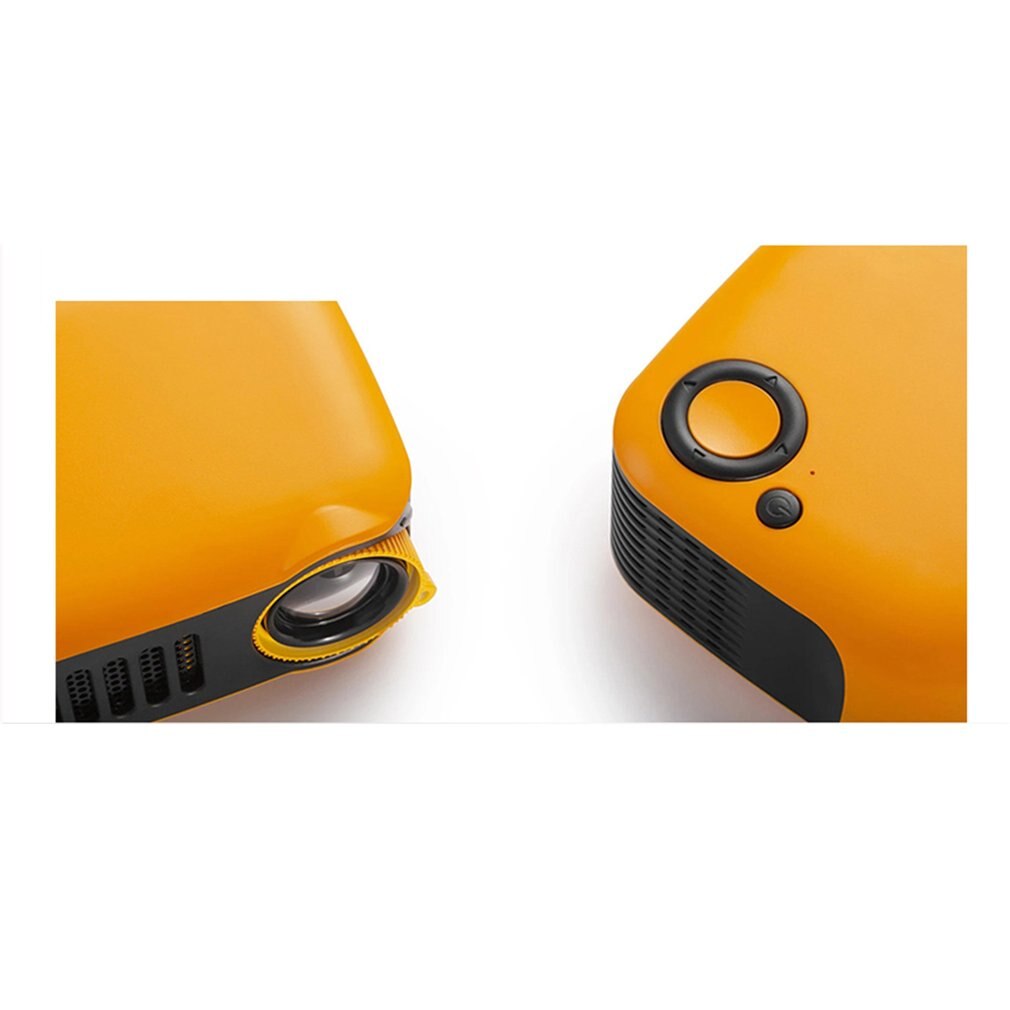 A2000 Portable Mini LED Projector with USB VGA HDMI AV Multimedia for Party Home Entertainment with Remote Control