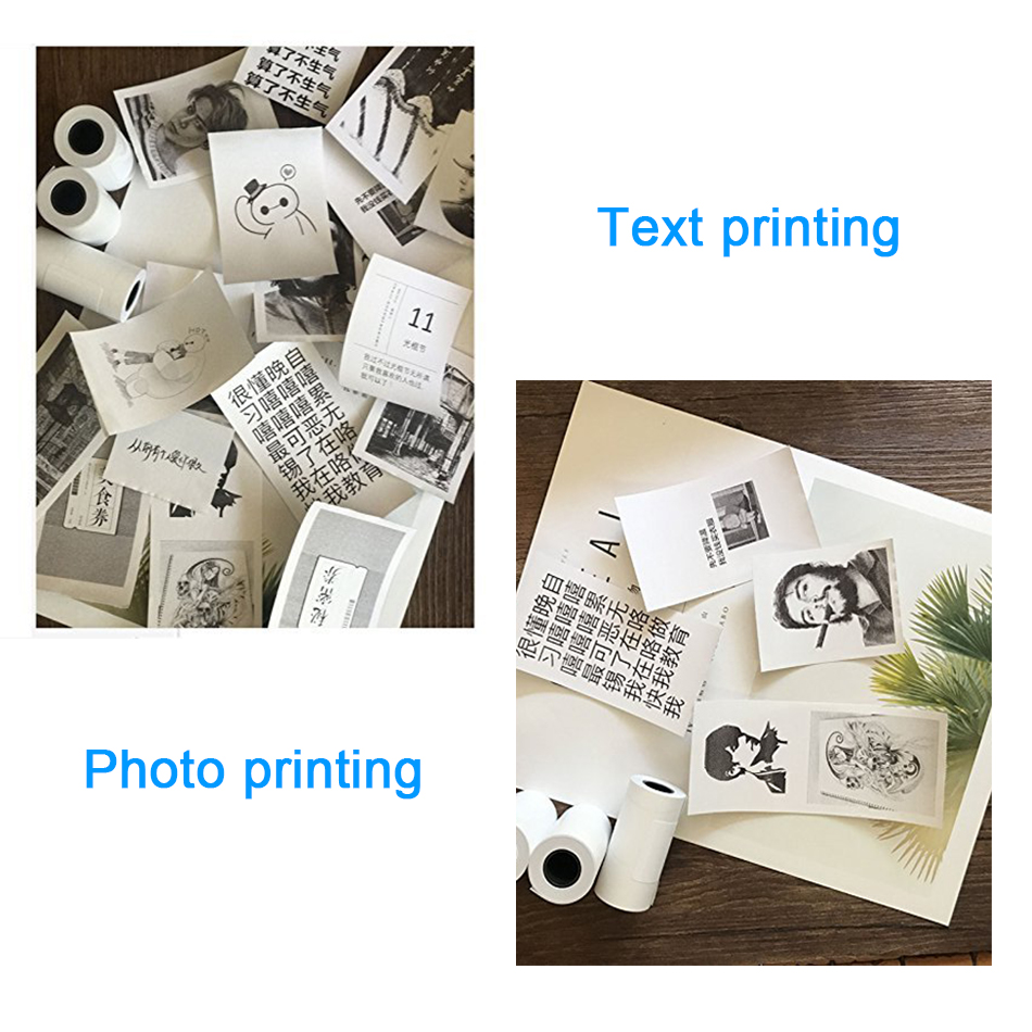 Goojprt A6 Peripage Mini Draagbare Bluetooth Draadloze Paper Photo Printer Pocket Thermische Afdrukken Usb Verbinding Impresoras Fotos