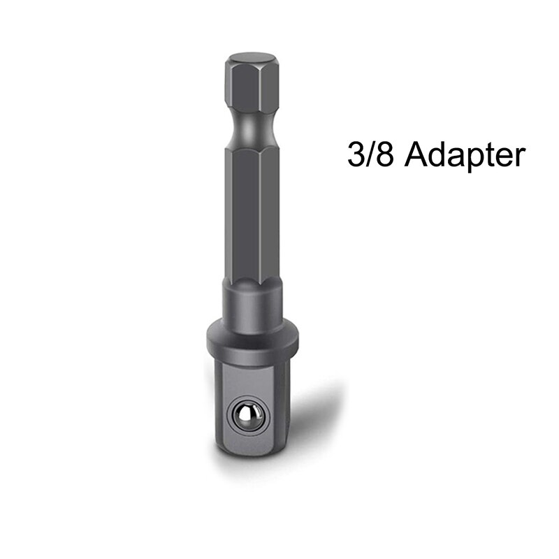 Universal Socket Wrench Sets 7-19mm 3/8 Power Drill Adapter Ratchet Wrench Household Socket Power Hand Tool Multi: adapter