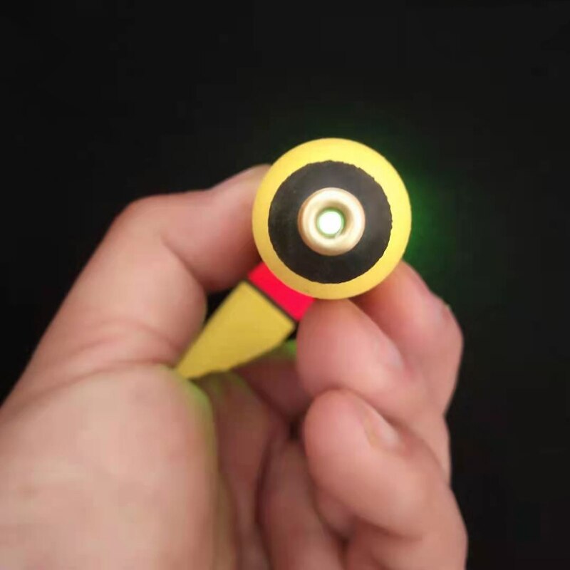 5 st bärbar flytkraft eva foam fiske flöte led inline bobbers flytande katt fisk gädda camping fiskeutrustning