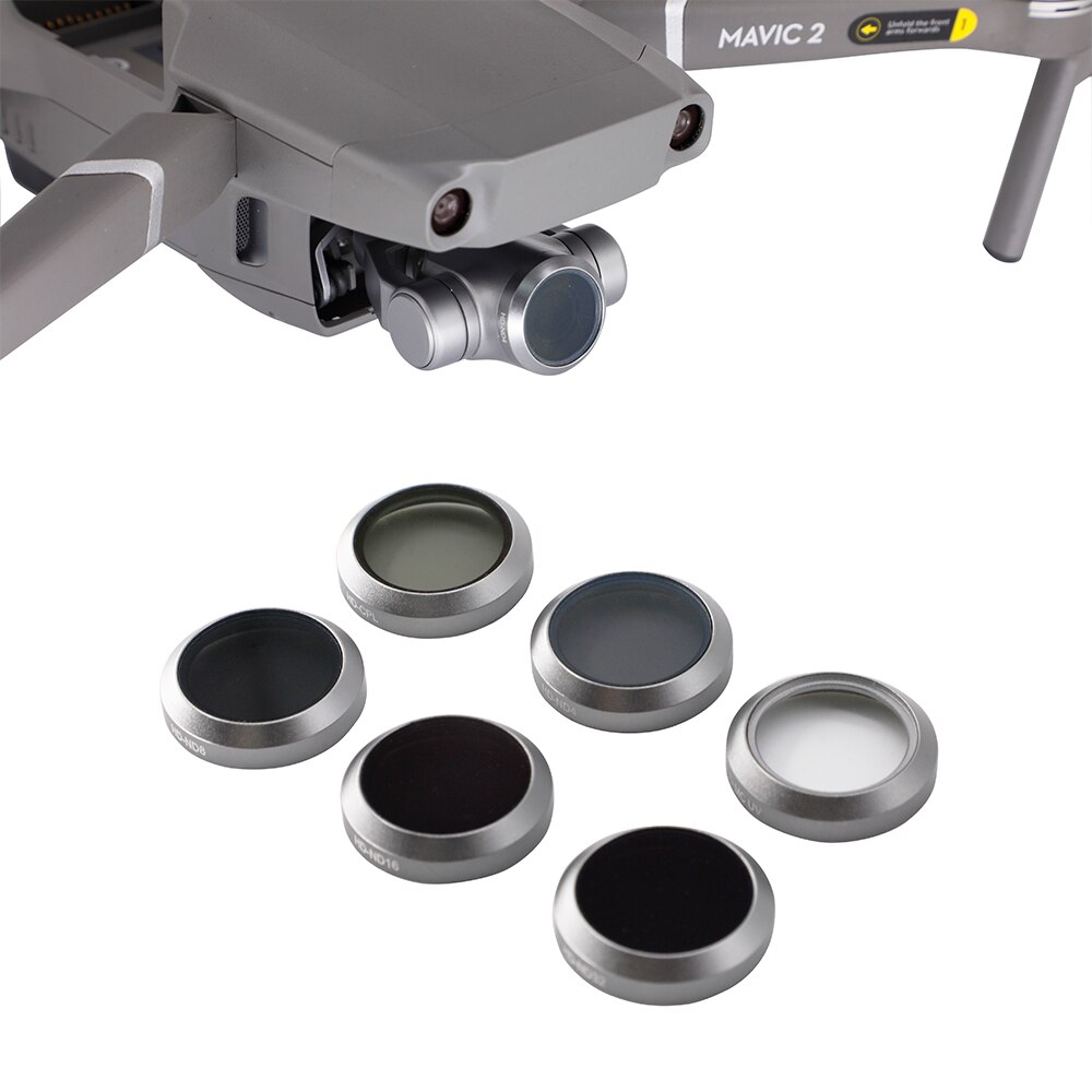 Lens Filter voor DJI Mavic 2 Zoom Drone Gimbal Camera UV CPL ND4 ND8 ND16 HD Glas Polarisatie Neutral Density filter Onderdelen