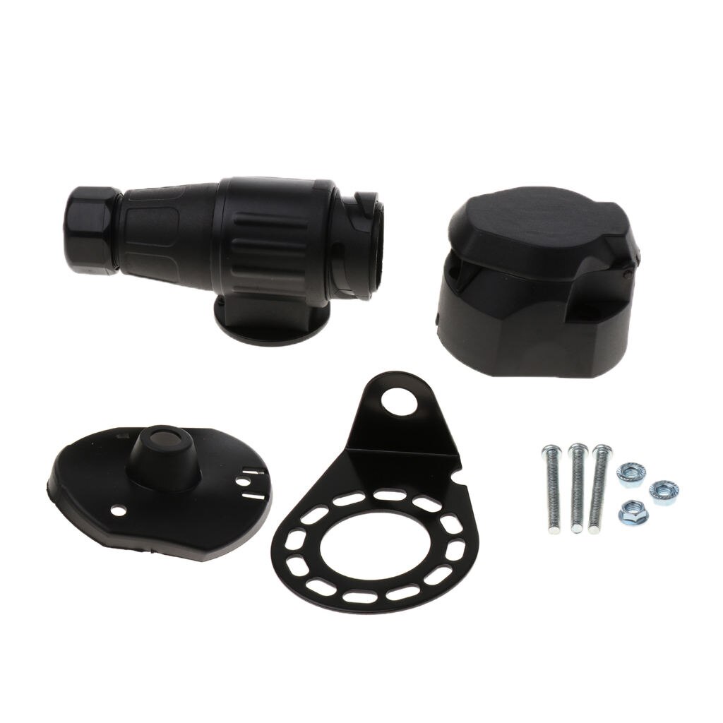 13 Pin Trailer Caravan Plug Socket Set Adapter Connector Conversion Kit