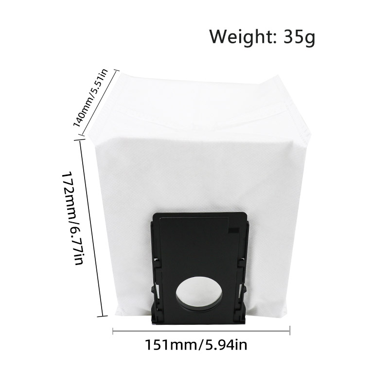 Für Eureka J20 Midea W20 W20Profi Elektrische Roboter Kehrmaschine Hauptseite Pinsel Hepa-Filter Haushaltsgerät Staubbeutel Bausatz Staubsauger