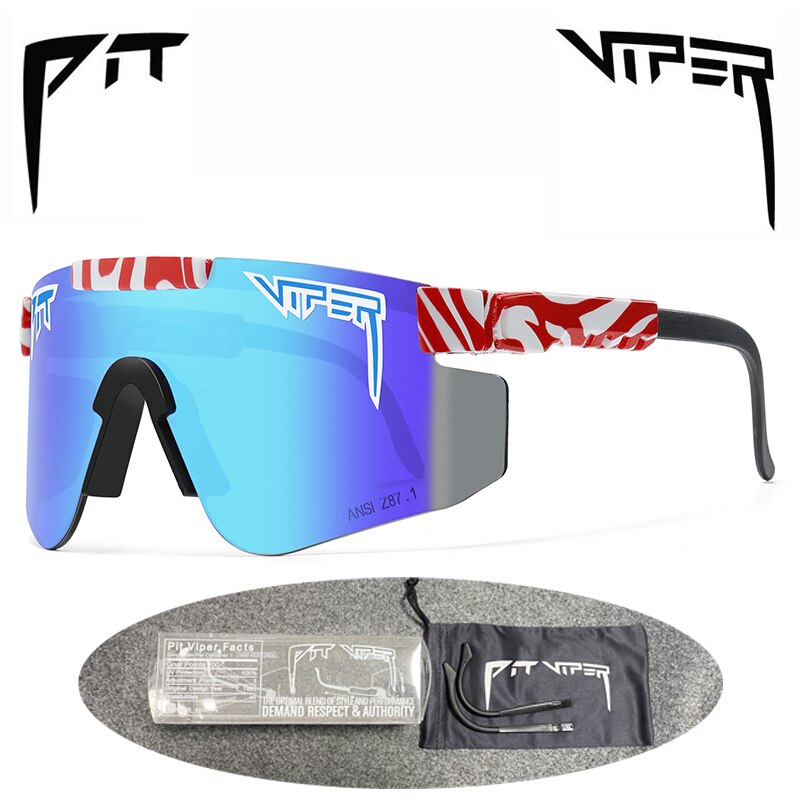 PIT VIPER Fishing Sunglasses Outdoor Glasses Sports Eyewear Cycling UV400 Bike Bicycle Sun Glasses Men Women Mtb Goggles