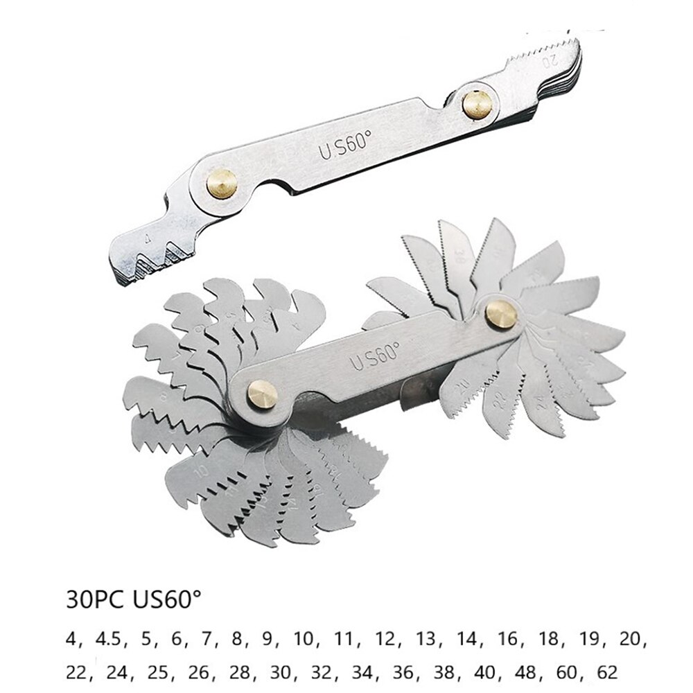 5Types can Choose Radius template R gauge plate fillet gaug External Internal Concave Convex Measuring tools