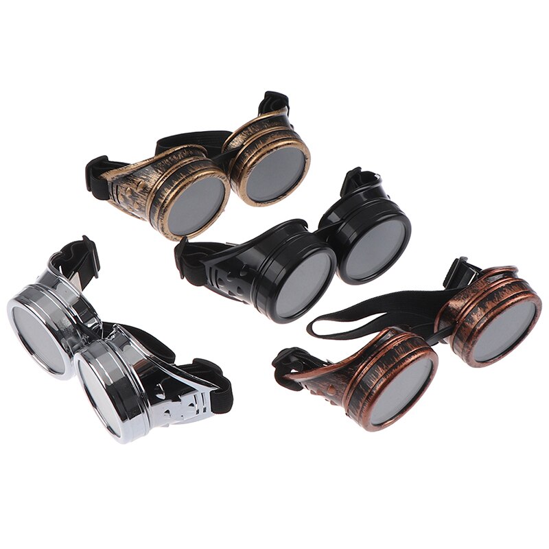 Nowe mody przyjazdu okulary w stylu klasyczny Steampunk gogle spawania punk okulary Cosplay marka projektant