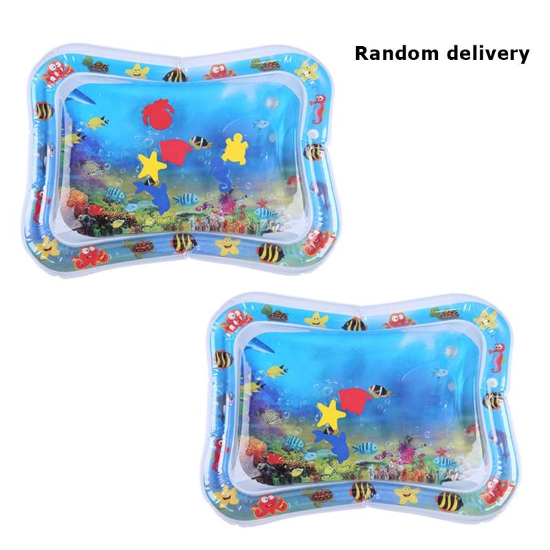 Colchoneta inflable de actividades para bebés, colchoneta de agua para niños, colchoneta de verano para natación, playa, gimnasio