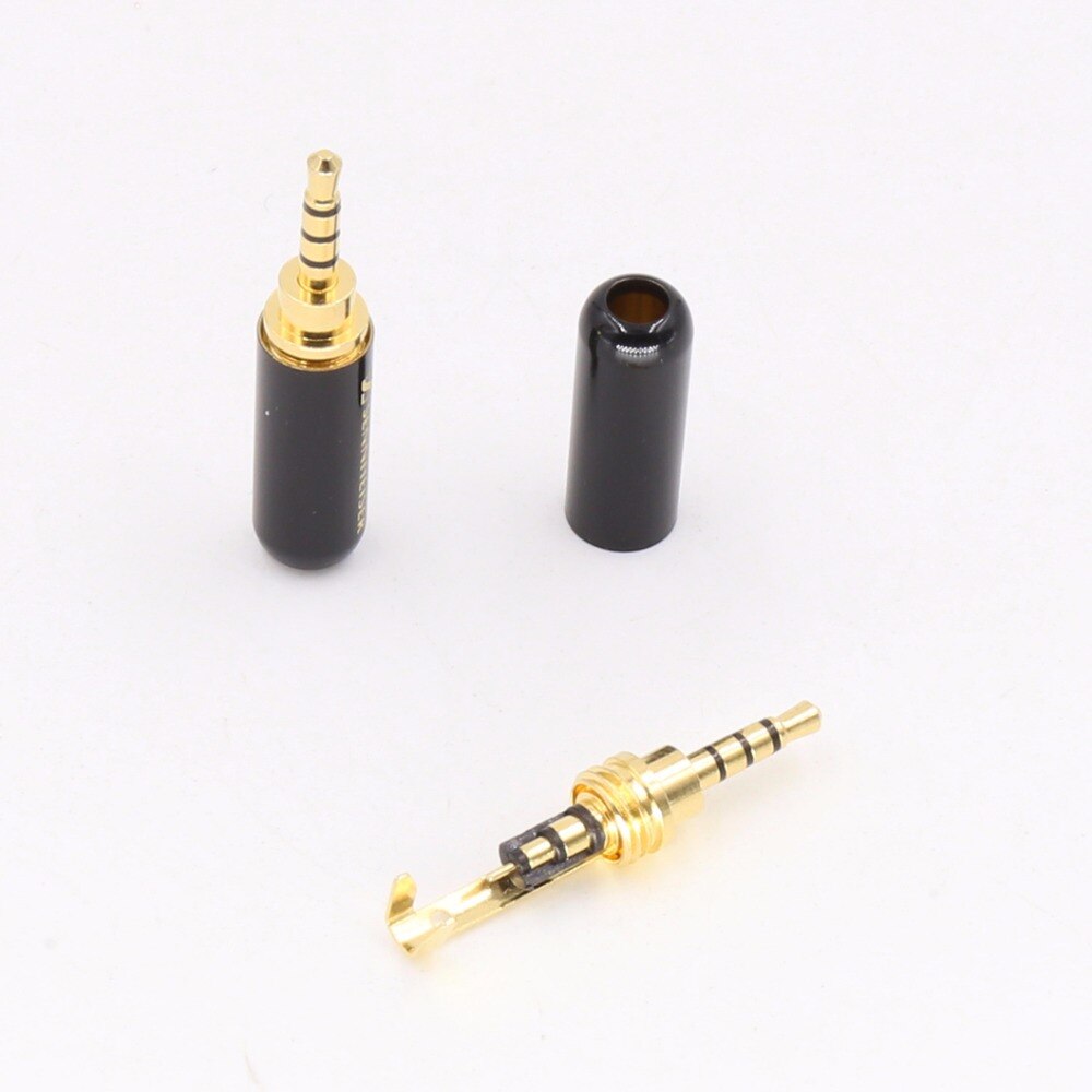 Conector adaptador de conexão de solda, conector de cobre de 4 polos condutor 2.5mm com 10 peças