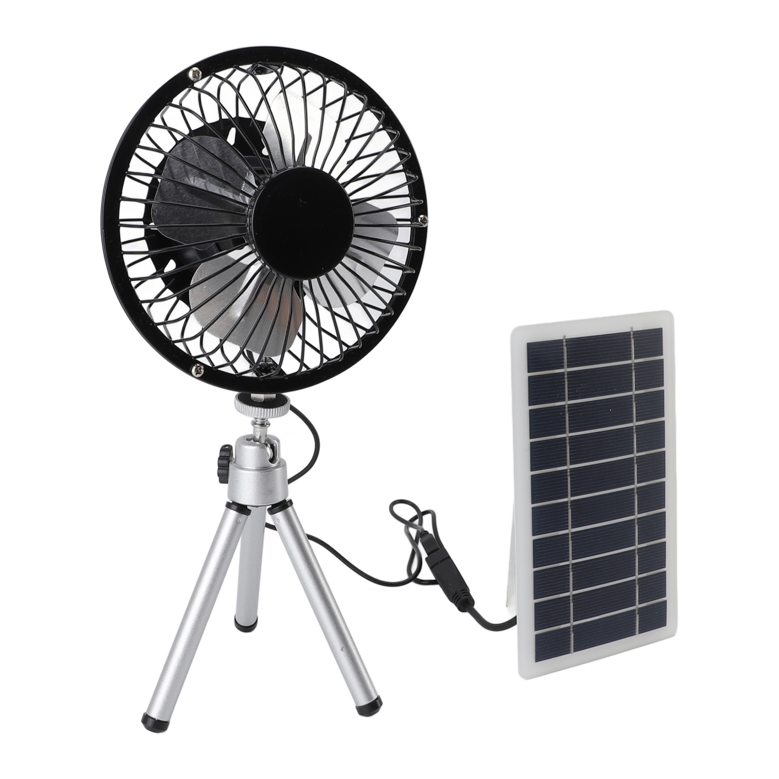 Ventilador con Panel Solar, extractor Solar de 10W, respetuoso con el medio ambiente, portátil, silencioso, de alta eficiencia, con soporte para gallinero