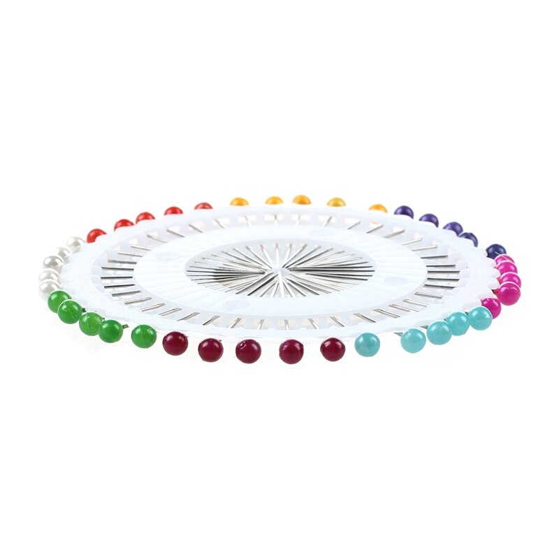 Craft Pin Wheel - 40 Pins - Ball Shaped Pin Heads. Sewing / Quilting Pins.