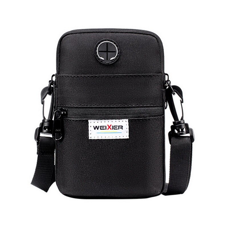 Bolso Universal de cuero para teléfono móvil, bolsa de hombro para el brazo, bolsillo, BILLETERA, correa para el cuello, para Huawei Honor, Samsung, iphone
