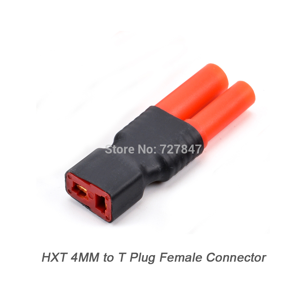HXT-adaptateur sans fil, prise mâle/femelle de 4MM vers XT60, batterie Lipo, banane Deans: HXT to Female Tplug