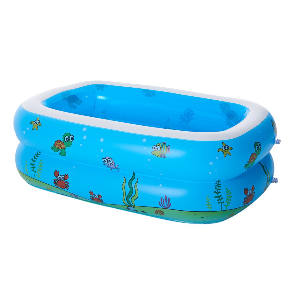 130X90X40cm Child Home Use Paddling Pool Large Size Inflatable Square Swimming Pool Heat Preservation Kids inflatable Pool CD