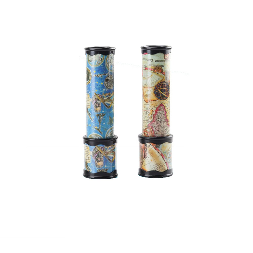 2pcs Magic Kaleidoscope Educational Classic Kaleidoscope for Kids Toddler Children