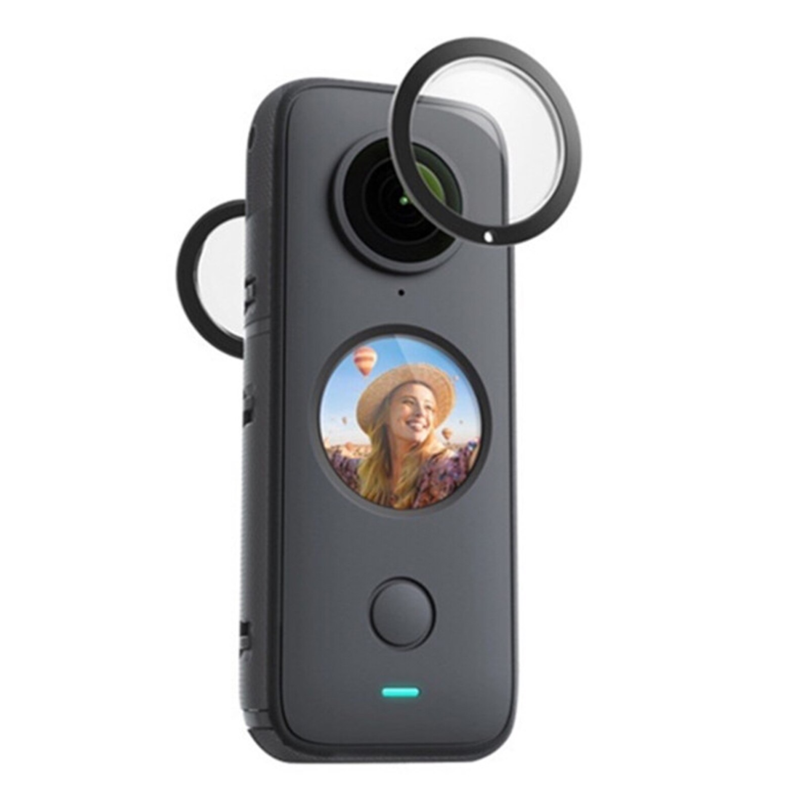 Lentille de protection en pâte pour Insta360 ONE X2, lentille panoramique, accessoires