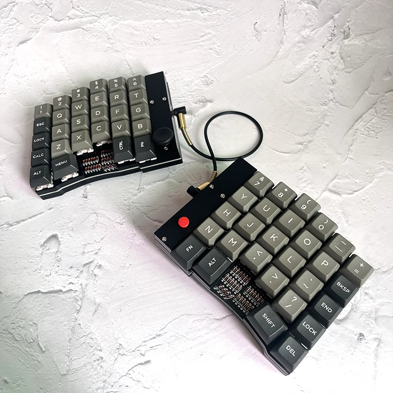 Do52 Split-toetsenbord Do52pro Mechanisch toetsenbord Split-toetsenbord 40% Diy Mini Custom-toetsenbord Thinkpad Pointing Rod-toetsenborden Pc