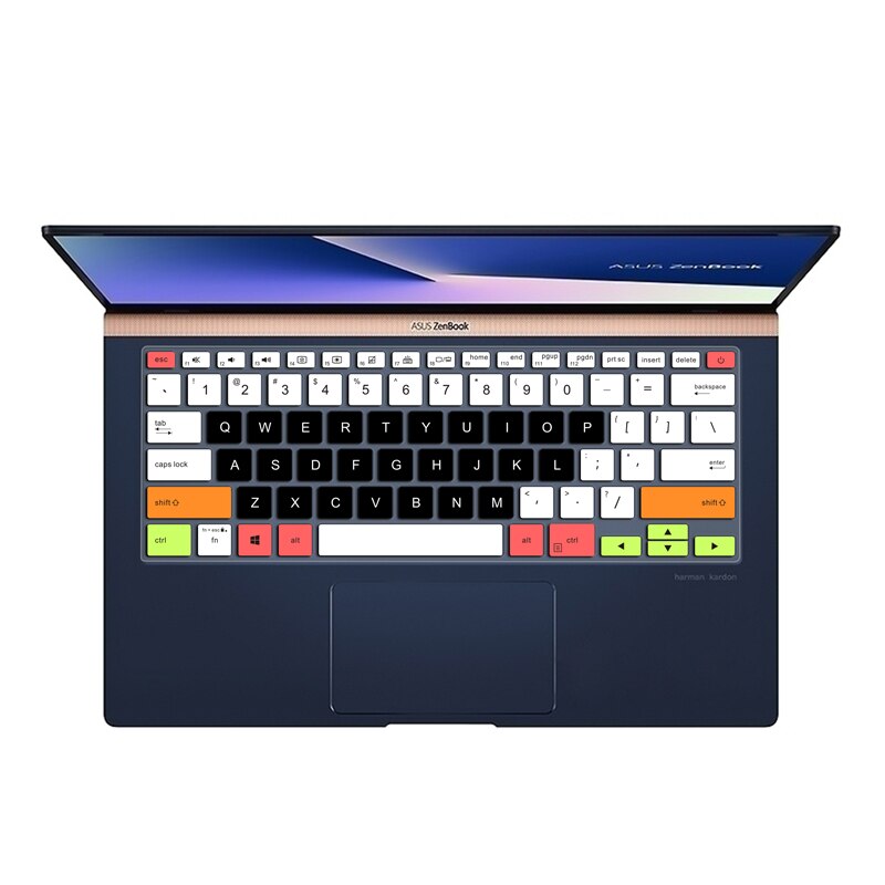 per Asus ZenBook pro 14 UX480 UX480FD UX480F UX 480 FD 2019 14 pollici del Taccuino del computer portatile della Tastiera della copertura della protezione della pelle: candyblack