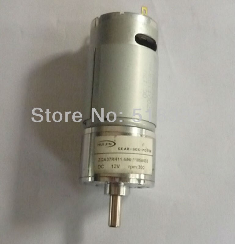 DC 12V 300RPM Gear Box Motor for Baoma EDM Drilling Machine
