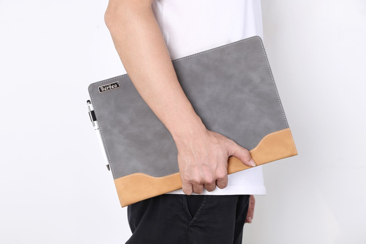 Funda de portátil de lujo para Teclast F6 Plus, funda protectora de cuero PU para Notebook de negocios de 13,3 pulgadas
