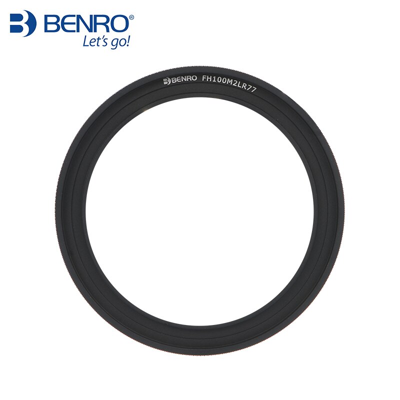 Anillo adaptador Benro para sistema de filtro cuadrado, FH100M2LR67 / 72/77/82mm, FH100M2