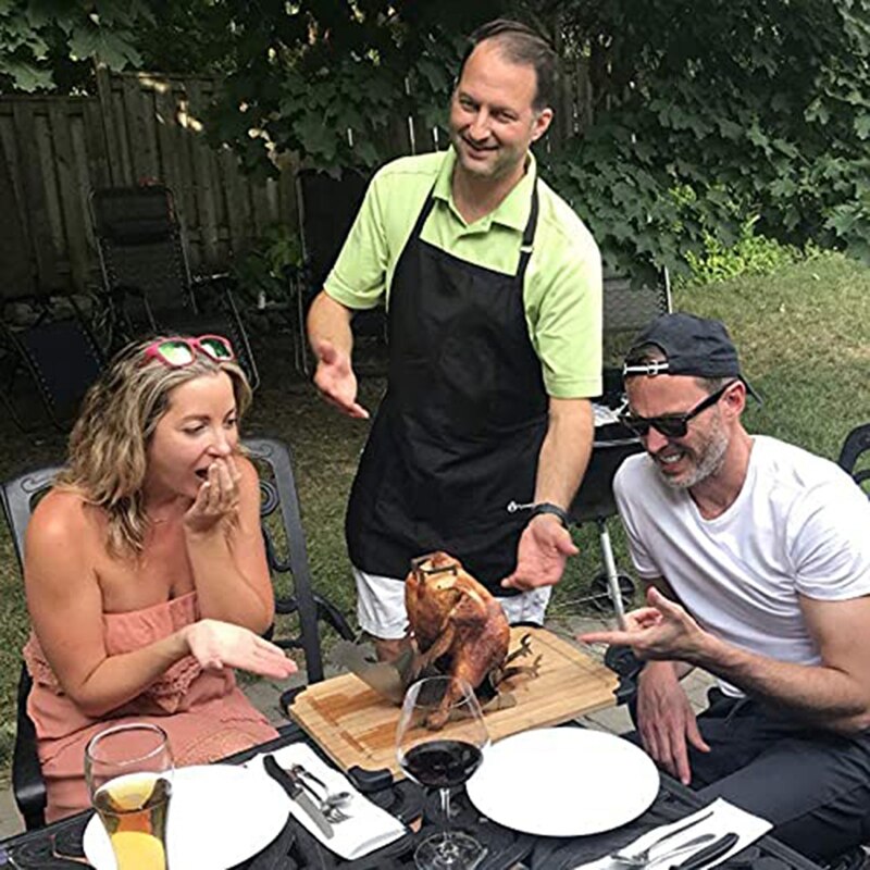 -Bier Kip Stand Rvs Kip Grill Houder Kip Roosteren Rack Keuken Outdoor Bbq Grillen Gebraden Rack