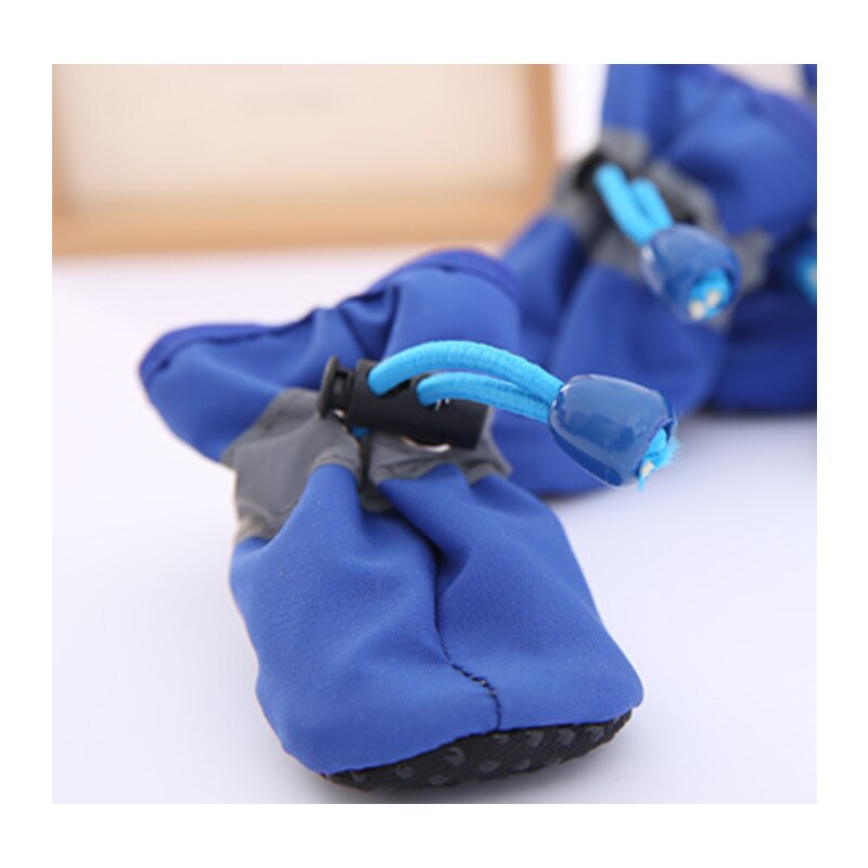 4 Stuks Waterdichte Winter Hond Schoenen Anti-Slip Regen Snowboots Schoenen Dikke Warme Voor Kleine Katten Honden puppy Hond Sokken Booties