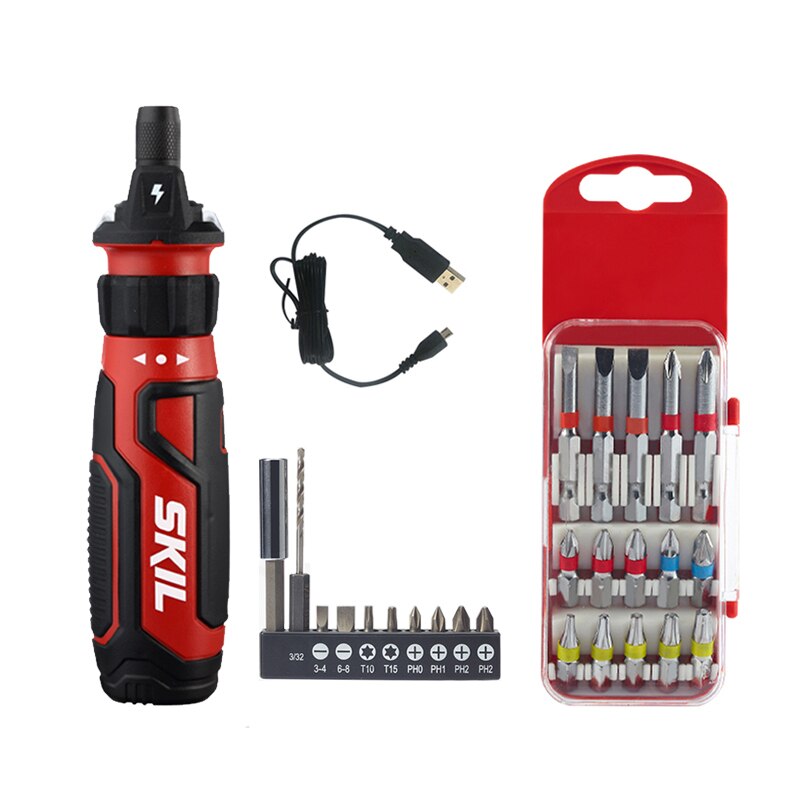 Elektrische Schroevendraaier, Oplaadbare Huishoudelijke Elektrische Schroevendraaier, Schroevendraaier, Schroevendraaier, Mini Schroevendraaier Tool