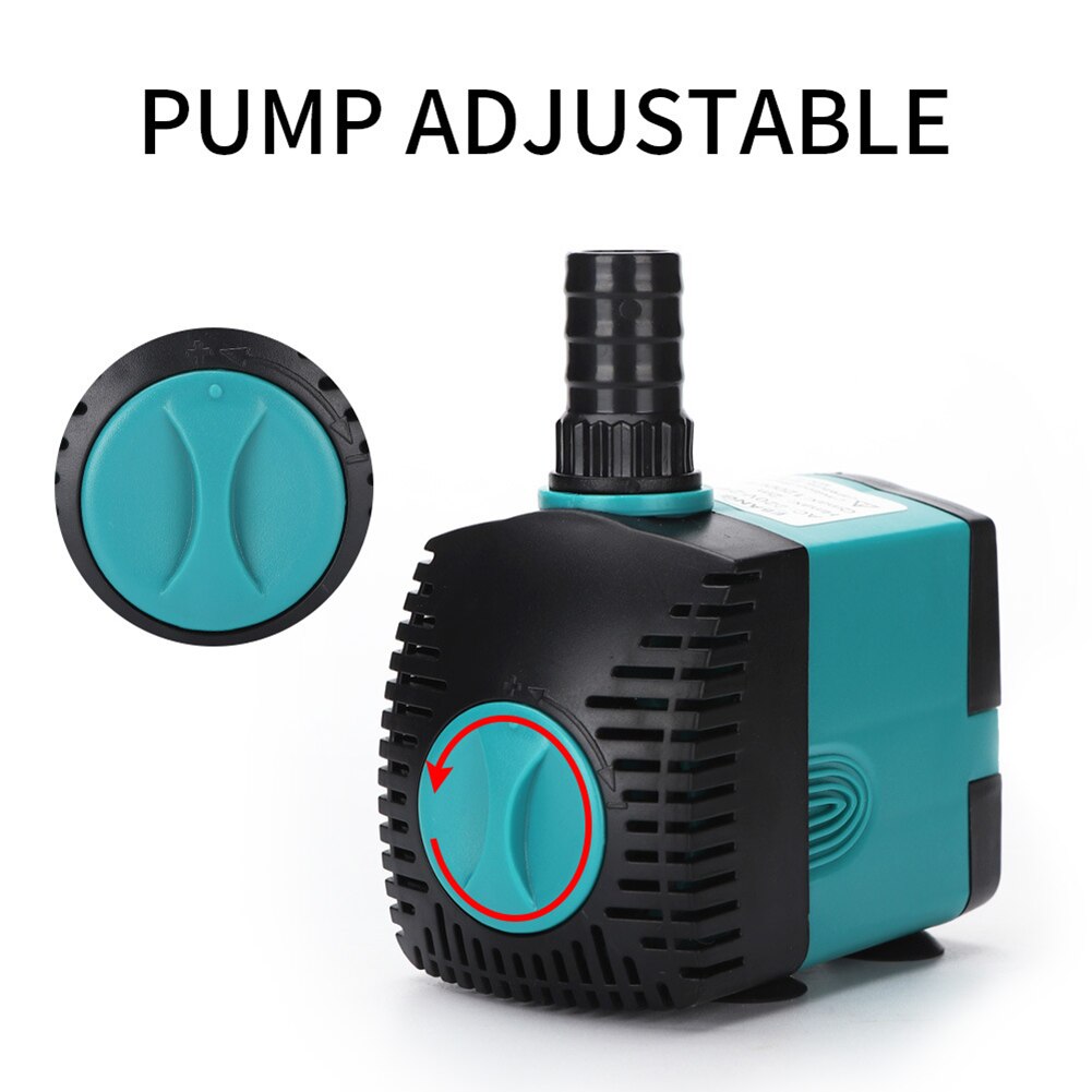 Dompelpomp met laag stroomverbruik, aquarium, vissenkom, watergekoeld filter, beluchtingsfilter, waterpomp, airconditioningpomp