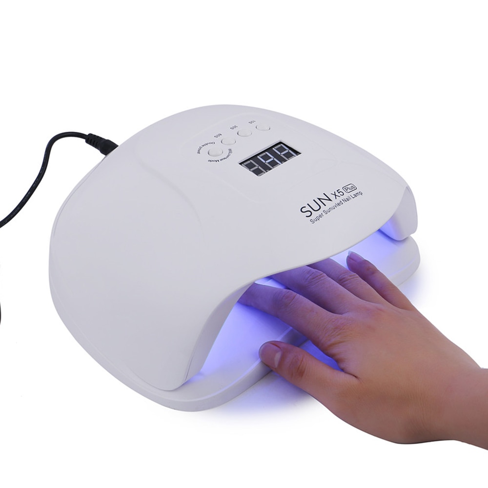 SUNX5 Plus 54W Snelle Curing Nail Gel Uv Lamp Nail Dryer Met Lcd-scherm 10/30/60 S Timer Smart Uv Led Nail Lamp Manicure Art Tool