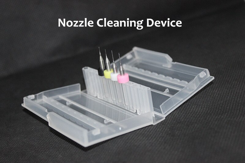 4 & 6 maten Nozzle Cleaning 0.5mm/0.4mm/0.3mm/0.2mm Boren met case voor 3D Printer Nozzle Cleaning Mendel Reprap