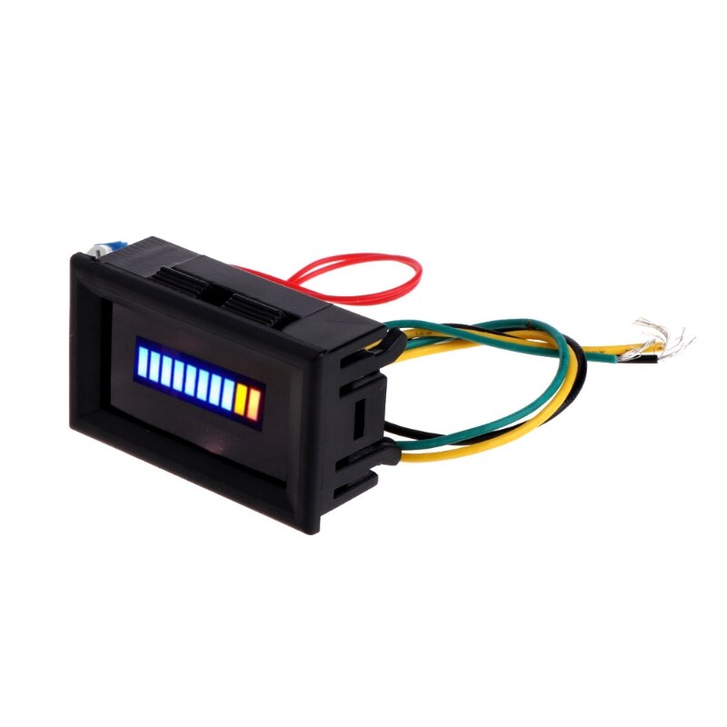 Fuel level Gauge Indicator 12V Universal Motorcycle Car Oil scale meter LED Oil Support