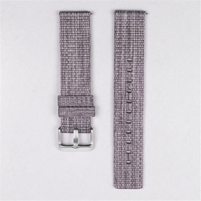 Pulseira de pulseira de lona de luxo para xiaomi huami amazfit gts relógio inteligente banda pulseira esporte substituição para largura 20mm: J