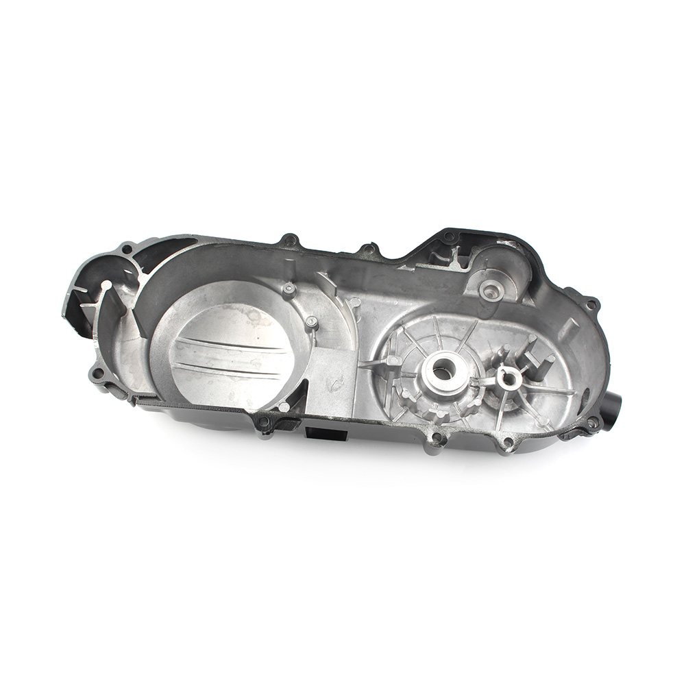 Cubierta de Motor de cigüeñal, cubierta de ciclomotor de 49cc 50cc, carcasa corta, izquierda GY6, Scooter QMB139, color negro