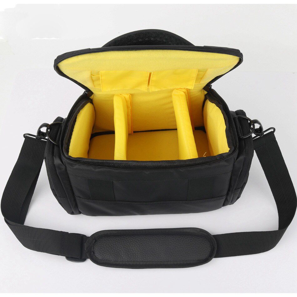Waterdichte DSLR Camera Bag Case Voor Canon Camera Nikon Case Sony alpha A7 Fujifilm Olympus Pentax Panasonic Schouder Foto Tas