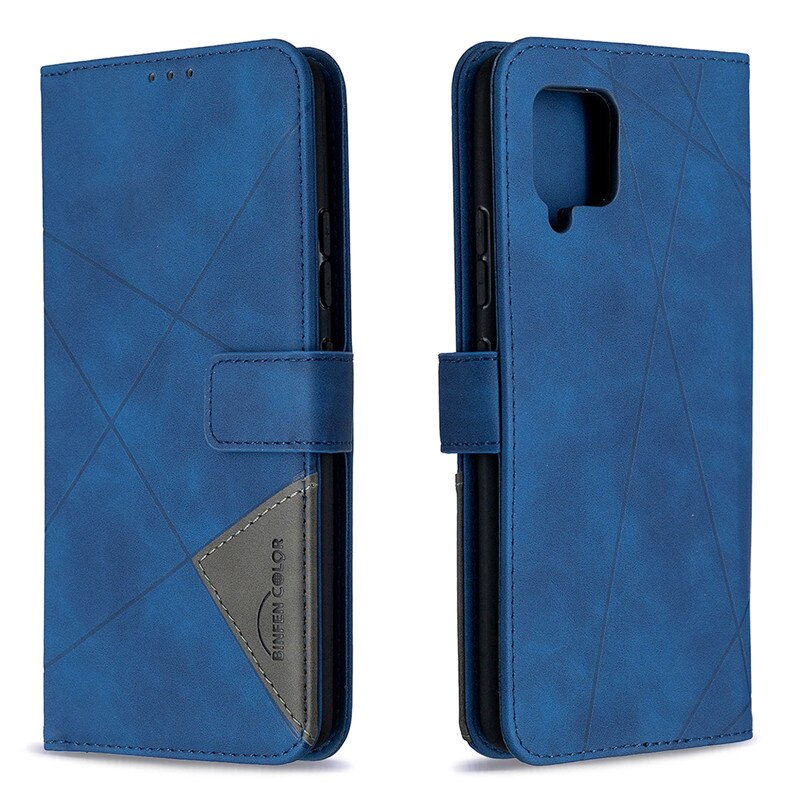 Funda magnética con tapa para Samsung Galaxy A12, Funda de cuero para Samsung A 12 SM-A125F, funda para teléfono con soporte para tarjetas