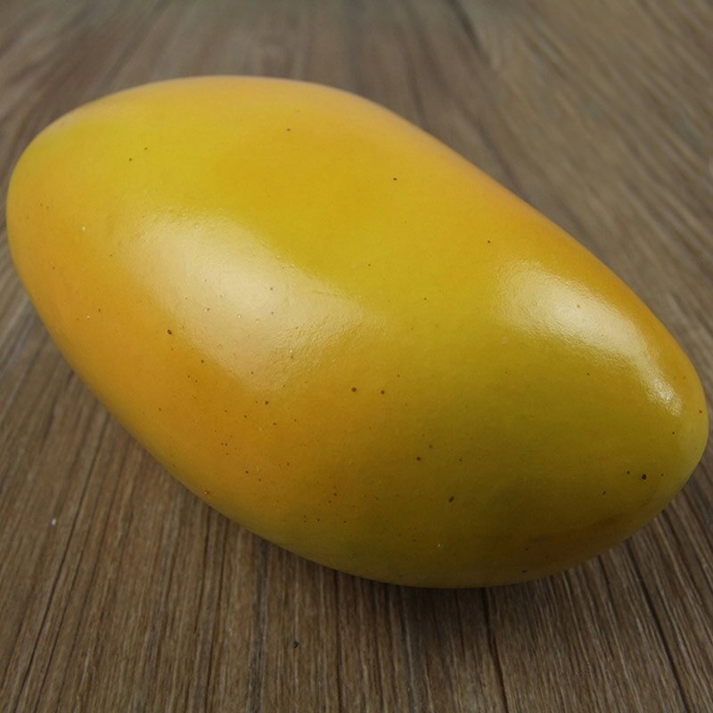 Kunstig fersken frugt simulation citroner frugt hjem køkken shop bordindretning: Mango