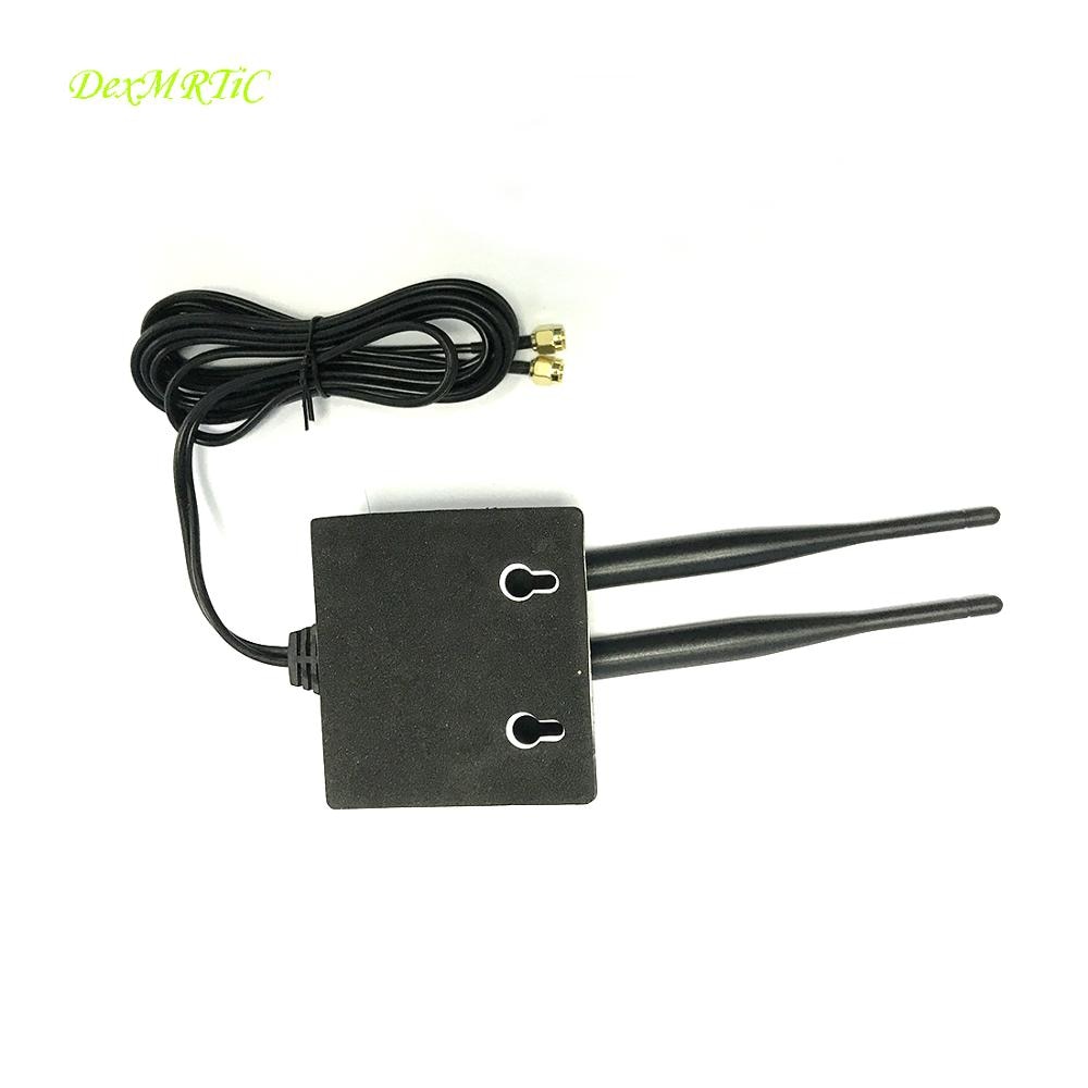 1Pc 5G Dual-Band Antenne 6DB Omni High-Gain Extension Antenne 3M Kabel Sma Connector draadloze Netwerkkaart Wifi Router