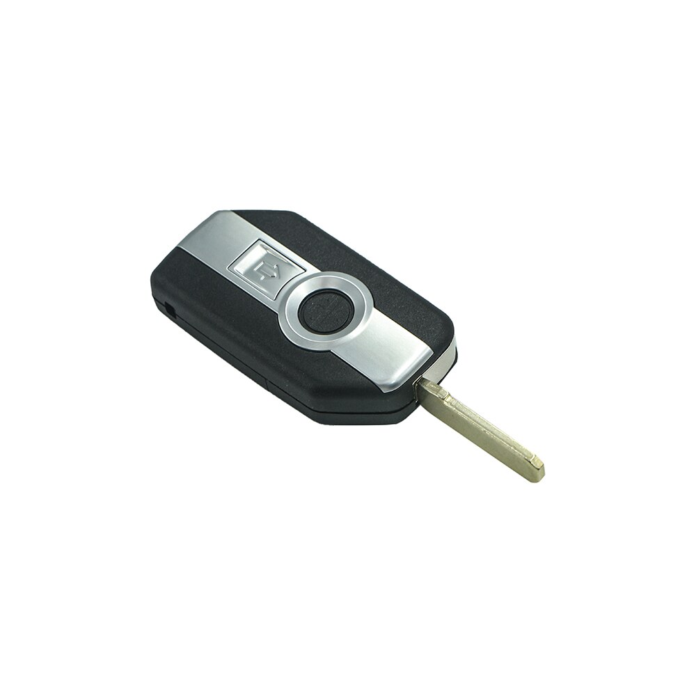 Motorcycle Keyless Remote Motorcycle Uncut Blade Key Shell One-Click Keyless... – Grandado