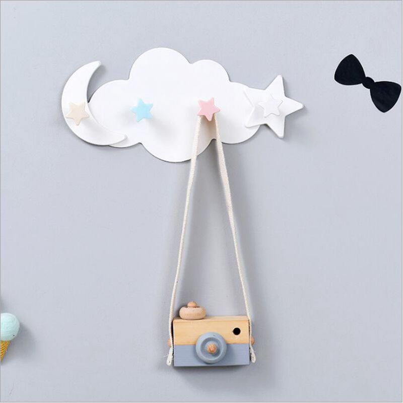 W & G Cloud Haak Nail Gratis Muur Multifunctionele Keuken Nail Gratis Mark Gratis Kleverige Haak Decoratie