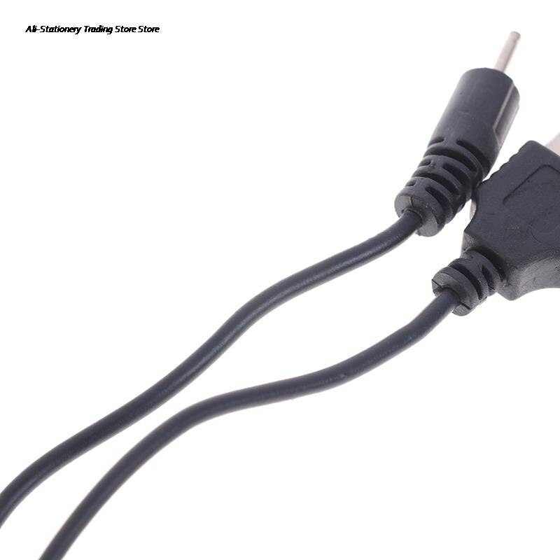 Adaptador de enchufe de 2,0mm, Cable de cargador USB de Pin pequeño, Cable de plomo a USB para Nokia CA-100C 7360 N71 6288 E72