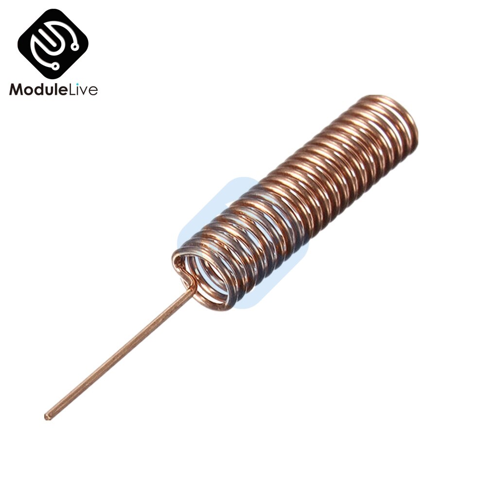 10 stk 2.2 dbi 433 mhz 35mm spiralformet antenne til arduino fjernbetjening controller diy 433 mhz diy kit