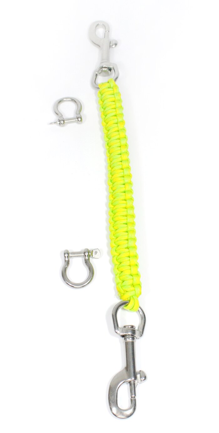 Cordino per corda per custodia per fotocamera subacquea nit1d ba per subacqueo subacqueo e accessori per fotografia subacquea sony Rx100 Tg6 5gopro: giallo