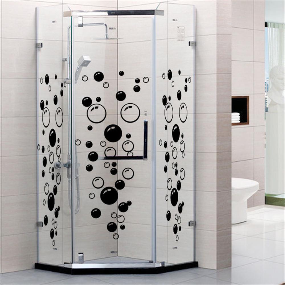 Cute Bubbles Wall Stickers Bathroom Shower Kitchen Art Decals Removable Waterproof Wallpaper Kids Bedroom Home Decor