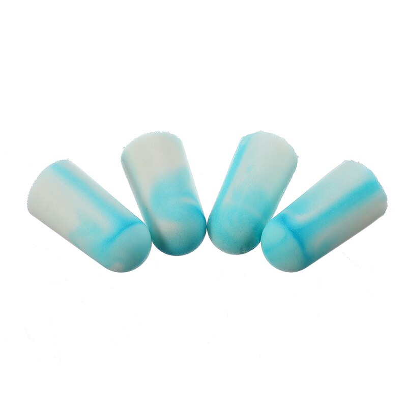 8Pcs Soft Foam Ear Plugs Sponge Wireless Noise Reduction Earplug Motion Sleep Earplug Protective Colorful